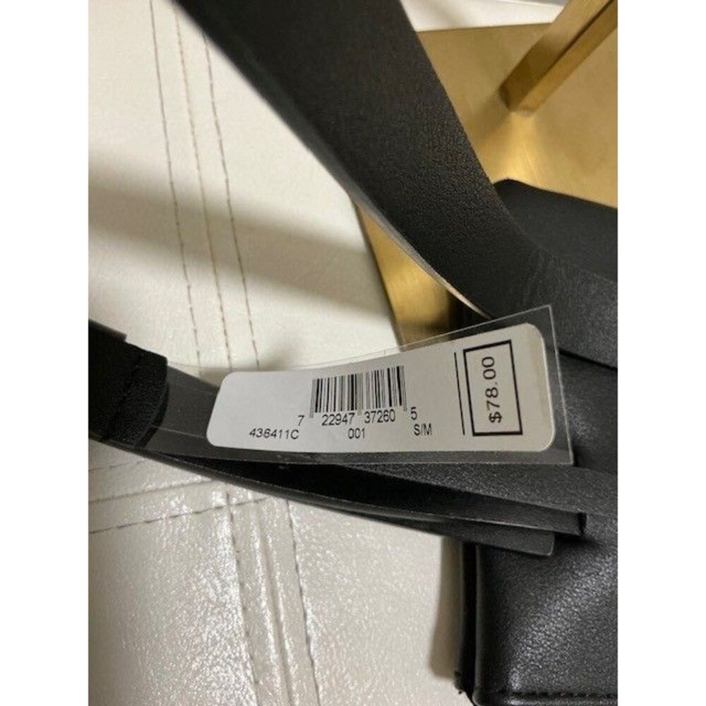 Calvin Klein Belt and Clutch Fanny Pack Black NWT Sz S/M - Picture 3 of 4